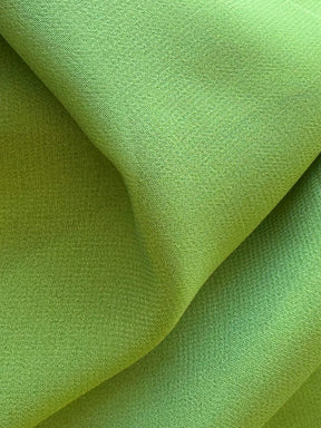 Limettengrüner Polyester-Chiffon - Wohlwollen