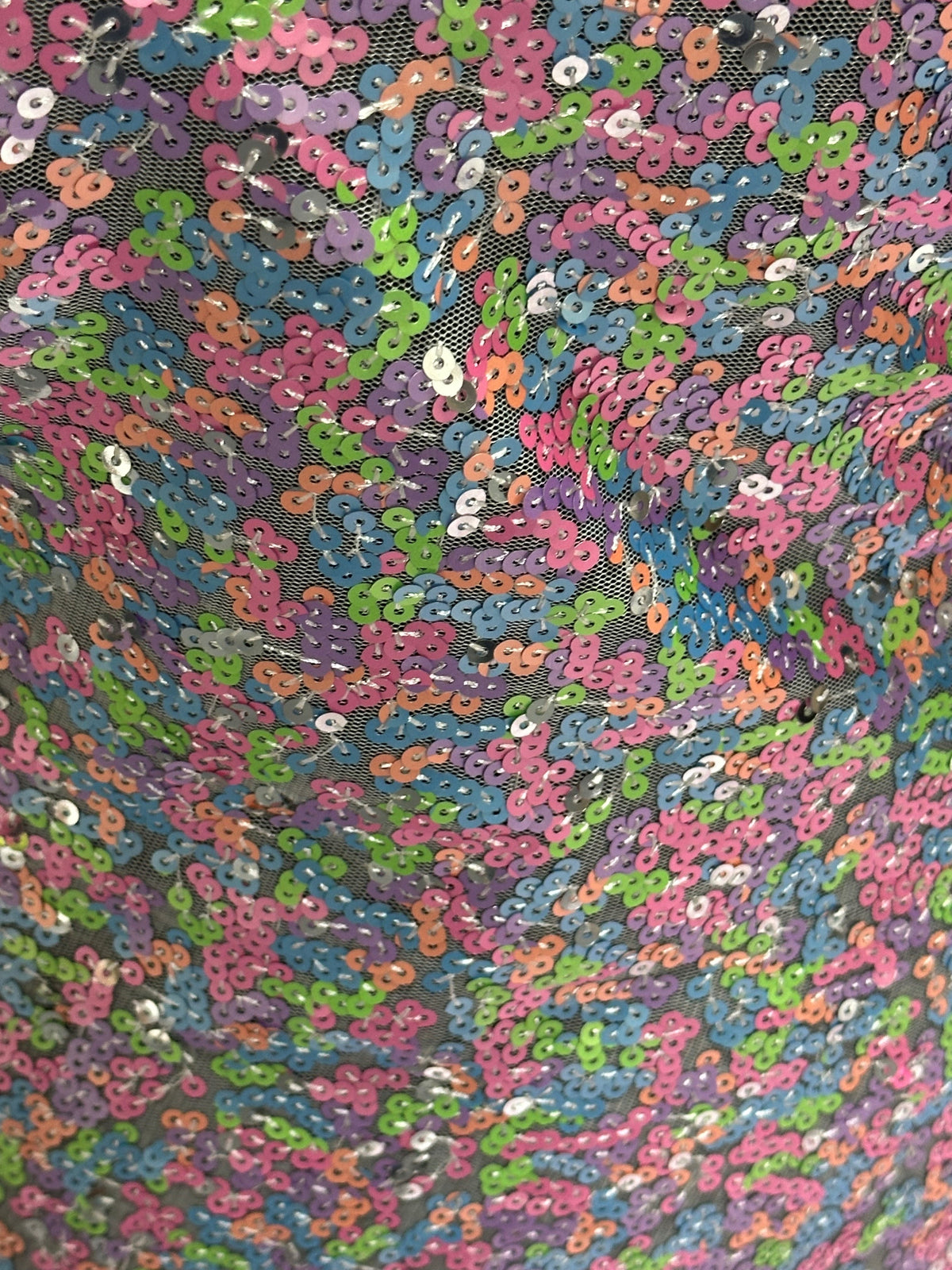 Mehrfarbiger Paillettentüll – Perdita