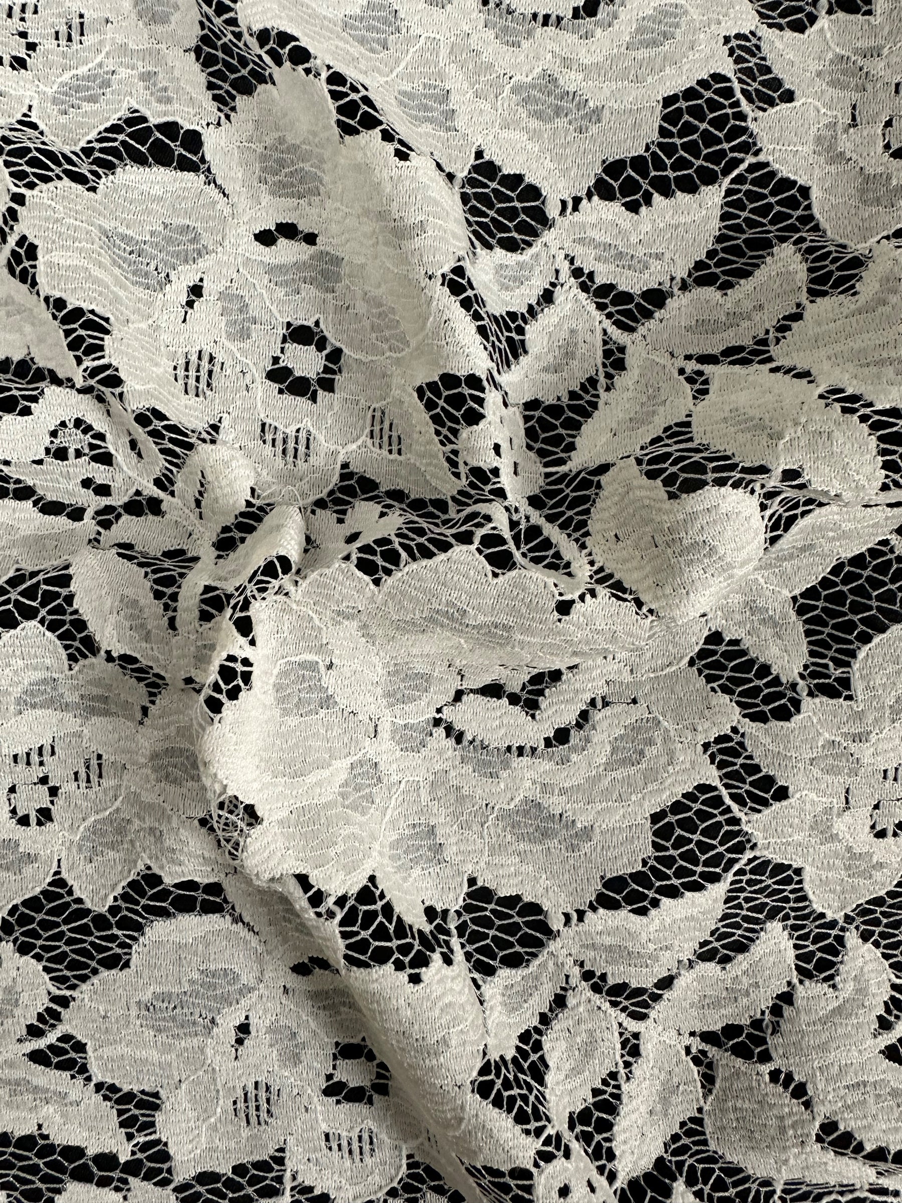 Elfenbeinfarbene Raschelspitze - Jennifer (CF)