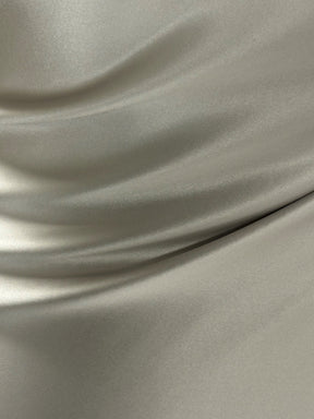 Oyster Polyester Duchess Satin – Supreme
