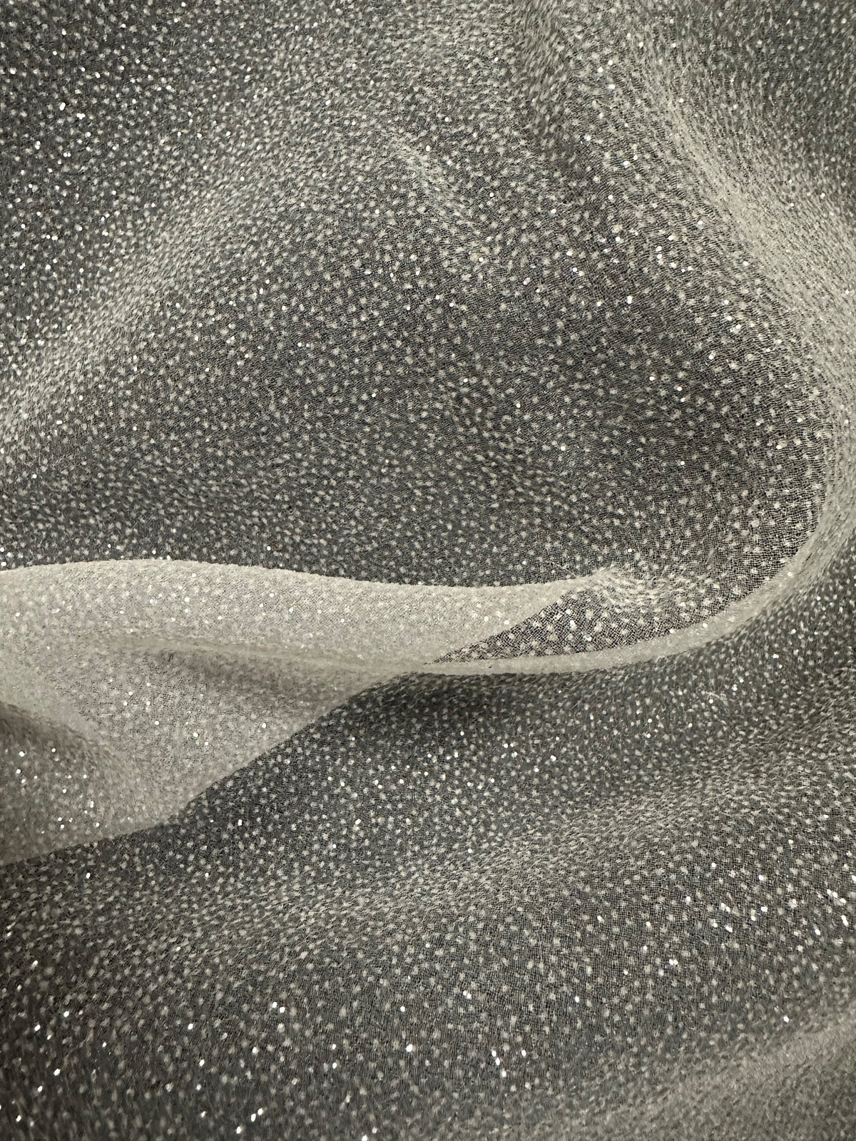 Silver Glitter Knit - Ghost