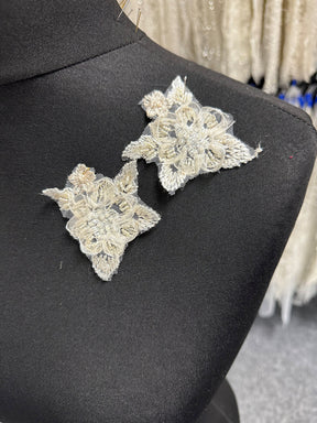 Elfenbeinfarbene Spitzenapplikationen – AP 736 (CF)