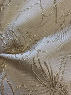 Champagner Jacquard Brokat - Calamity