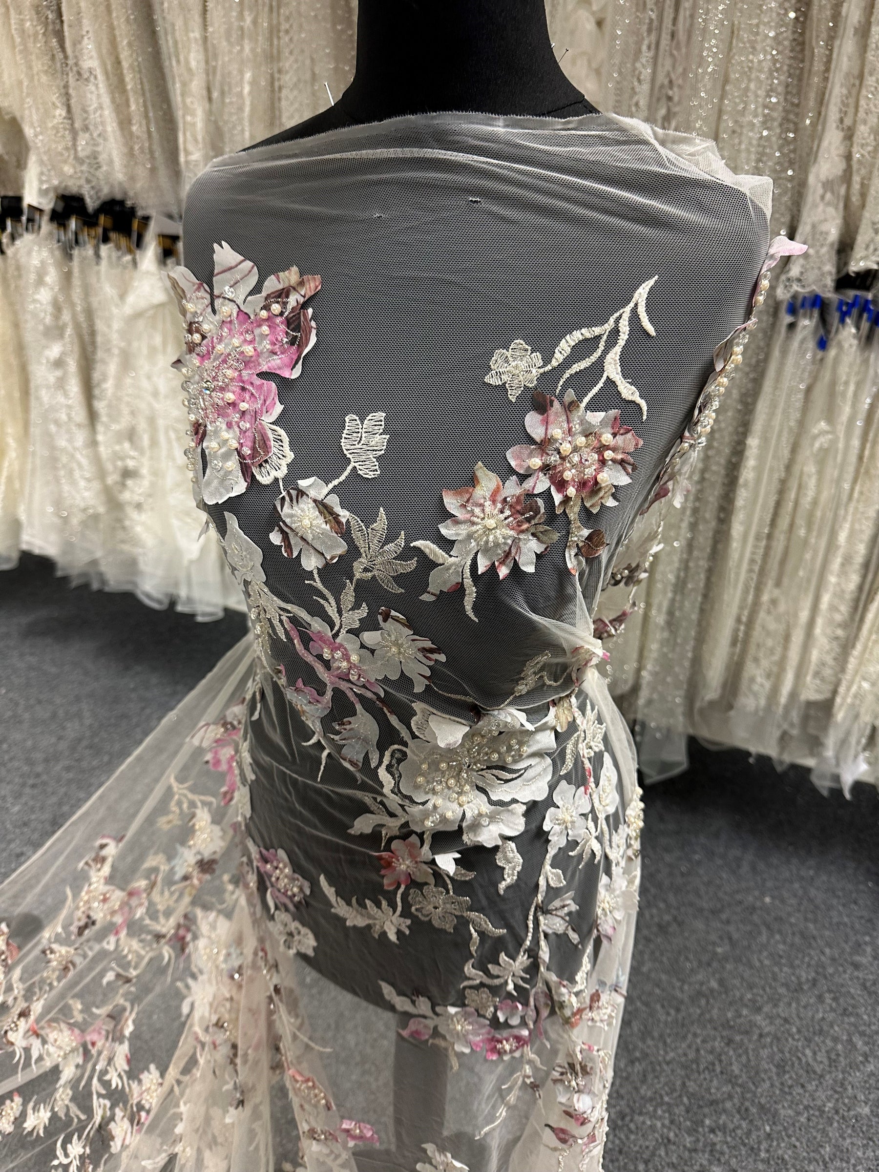 Mehrfarbige Spitze - EB1002