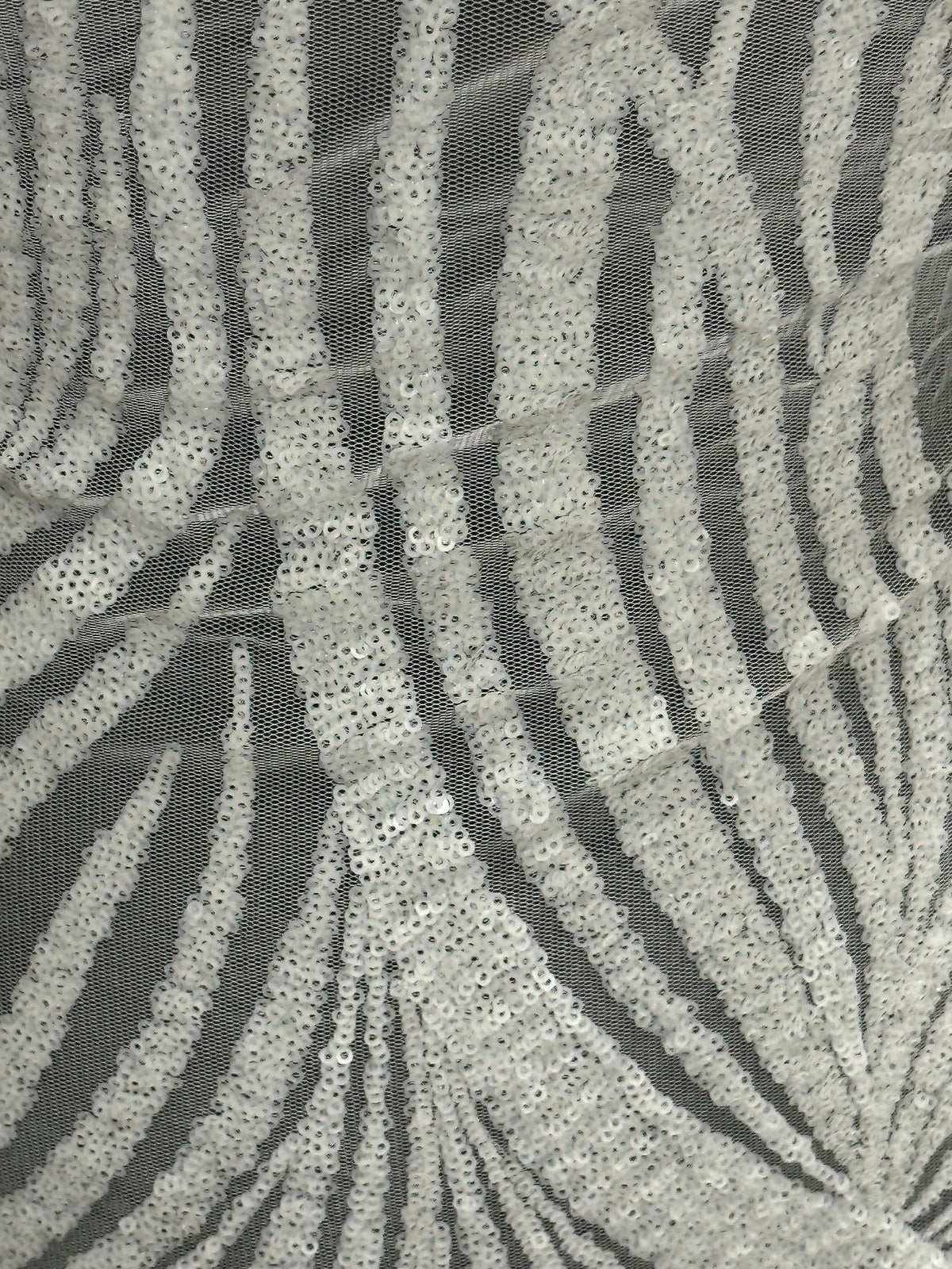 Silberner Pailletten-Tüll - Galatasaray