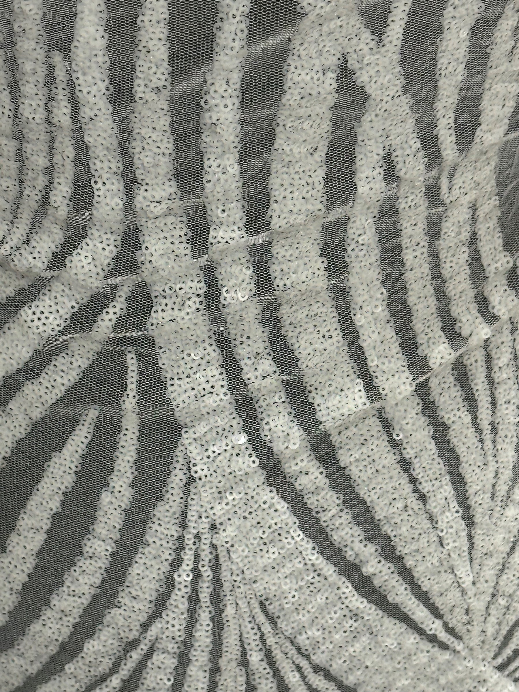 Silberner Pailletten-Tüll - Galatasaray