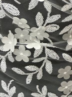 Elfenbeinfarbene 3D-Stickspitze – Finch (CF Florence)