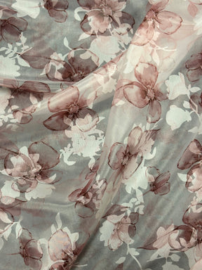 Pink Printed Organza - Strategy