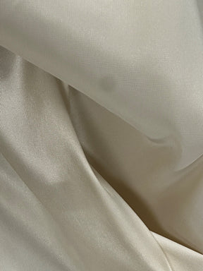 Champagnerfarbener Polyester-Twill - Loyalty