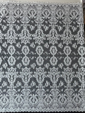 Elfenbeinfarbene, kordelbesetzte Chantilly-Spitze - Raleigh