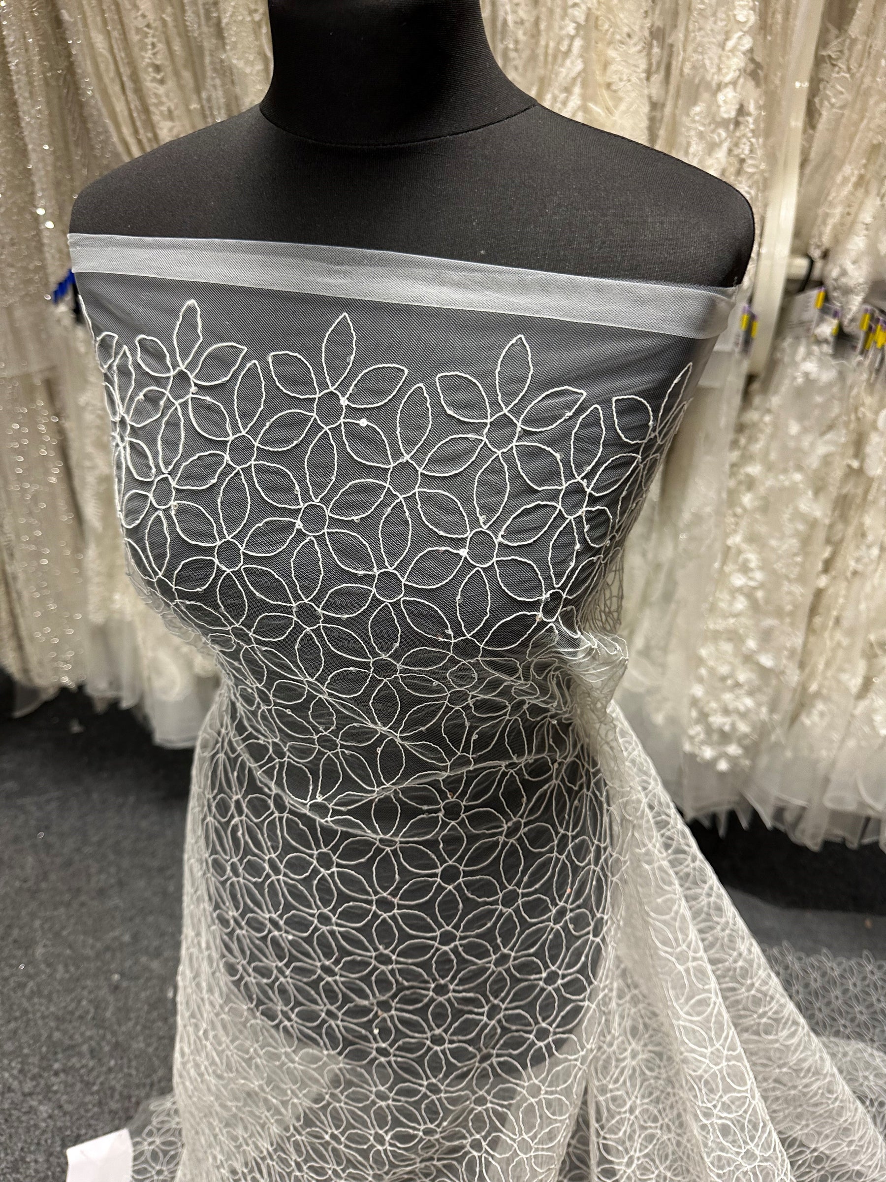 Elfenbeinfarbene Kordelspitze - Huddle (CF Harriet)