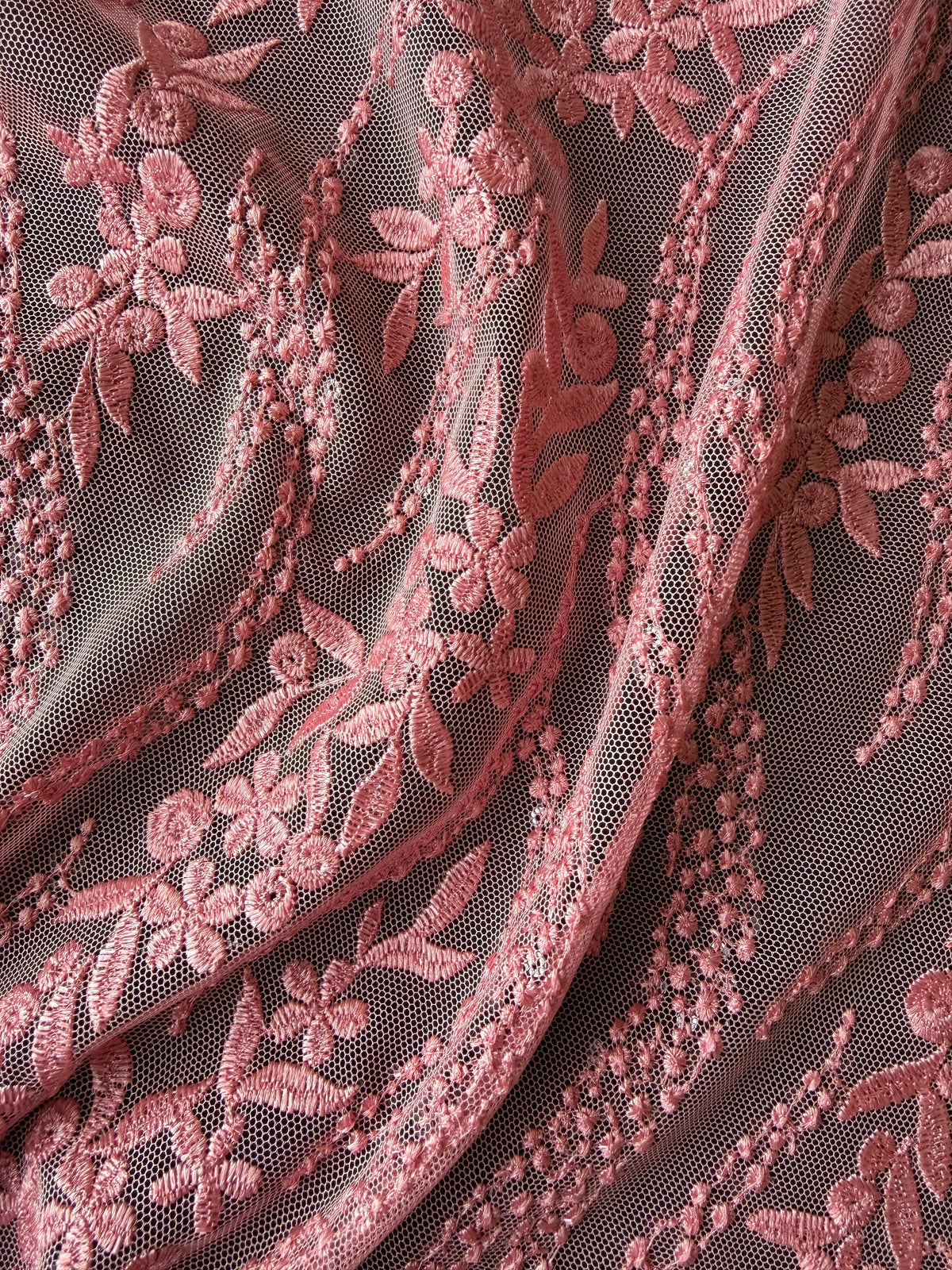 Rosa Paillettenspitze - EB3051