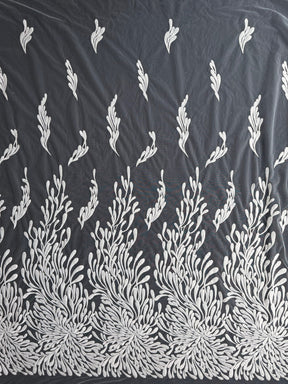 Elfenbeinfarbene Stickspitze - EB5053