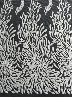 Elfenbeinfarbene Stickspitze - EB5053