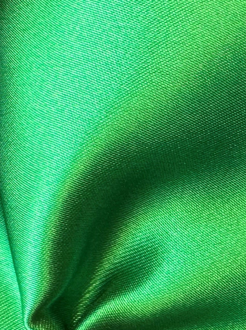 Emerald Polyester Satin - Family