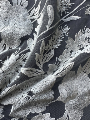 Elfenbeinfarbene bestickte Spitze - Genby