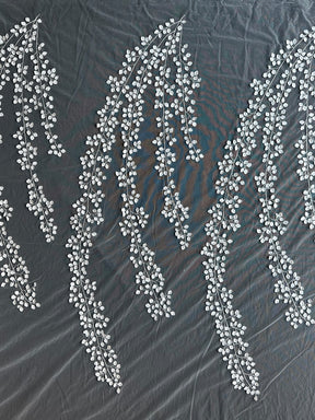 Elfenbeinfarbene bestickte Spitze – EB5007