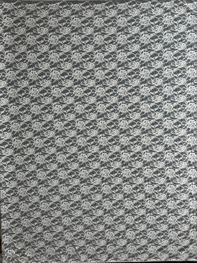 Elfenbeinfarbene Raschel-Stretchspitze – Matina