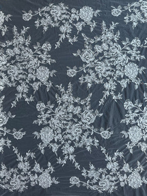 Elfenbeinfarbene Perlenspitze - Rikke