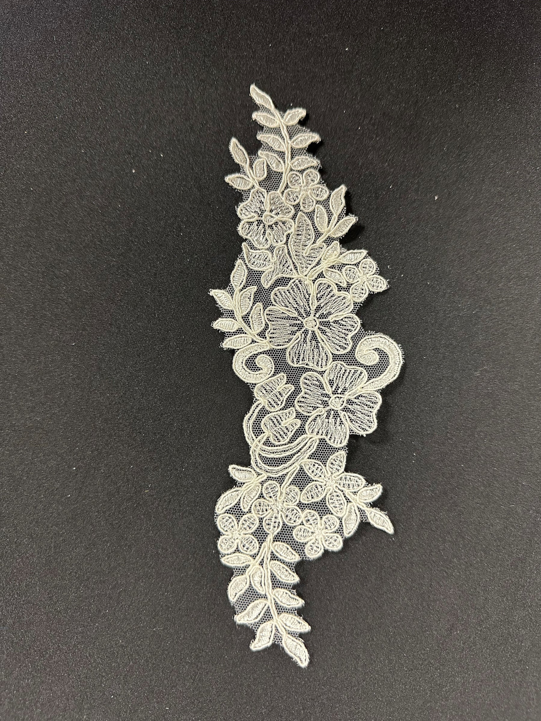 Ivory Corded Lace Applique - Forgive
