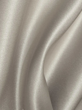 Elfenbeinfarbener Polyester-Duchesse-Satin – Contessa