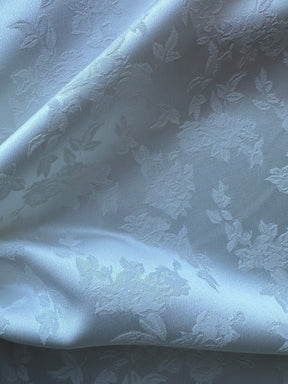 Elfenbeinfarbener Jacquard-Brokat - Rogo