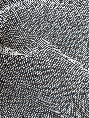 Elfenbeinfarbener, schlichter Tüll - Victoria (CF)