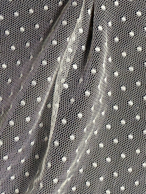 Ivory Spotted Tulle - Machete