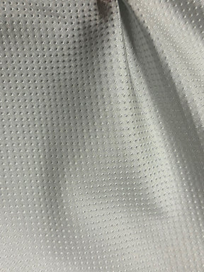 Silver Spot Jacquard Fabric - Devises