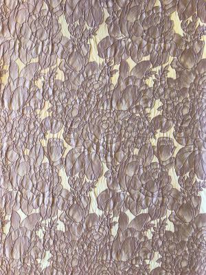 Lavendelfarbener Jacquard mit Struktur – Devotion (CF)