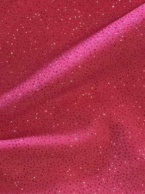 Hellrosa Glitzer-Jerseystoff – Dazzle