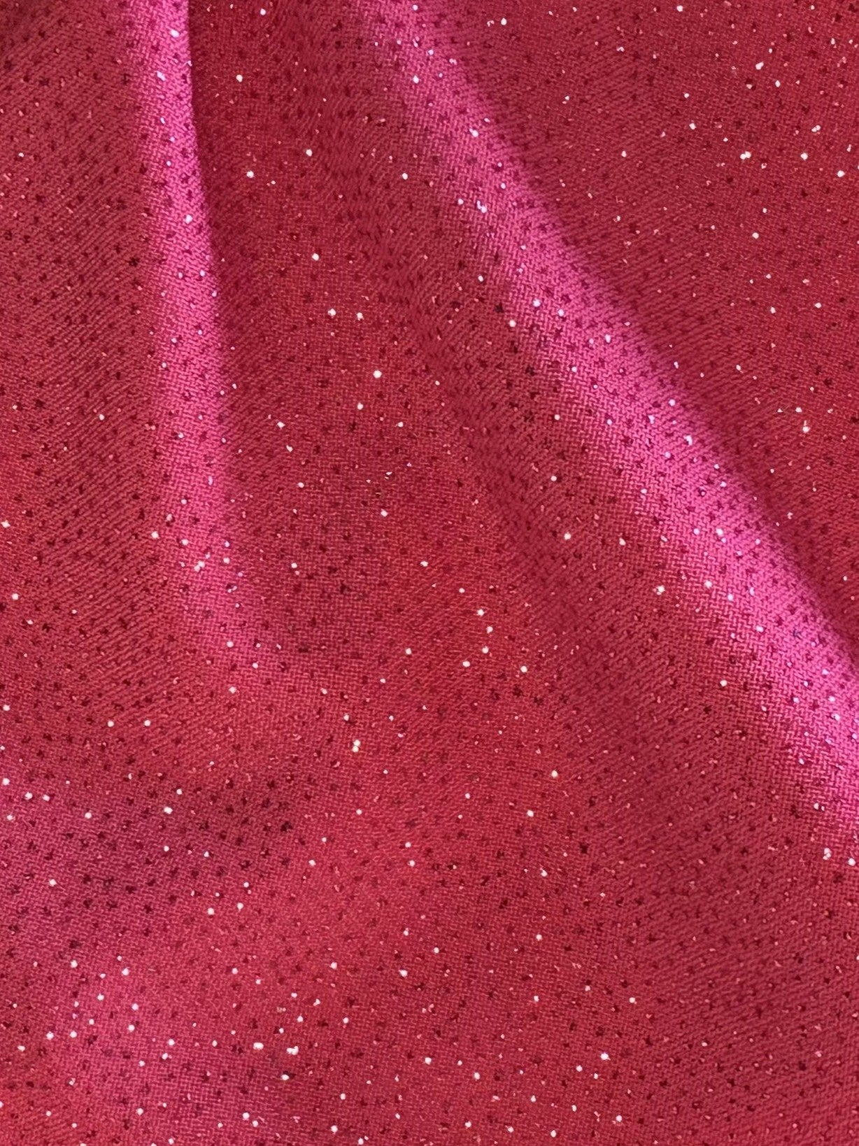 Hellrosa Glitzer-Jerseystoff – Dazzle