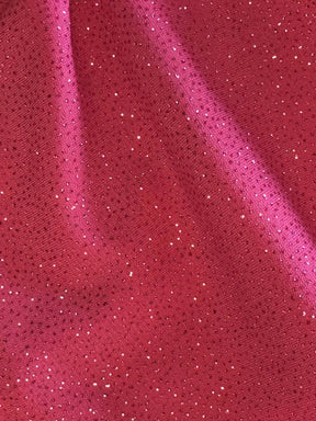 Hellrosa Glitzer-Jerseystoff – Dazzle