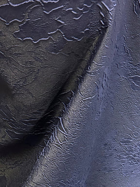 Marineblauer Cloqué-Jacquard – Ergebnis