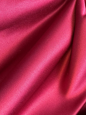Maroon Polyester Duchess Satin - Contessa
