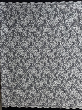 Elfenbeinfarbene Kordelspitze – P210