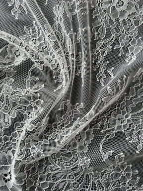 Weiße Raschelspitze - P223