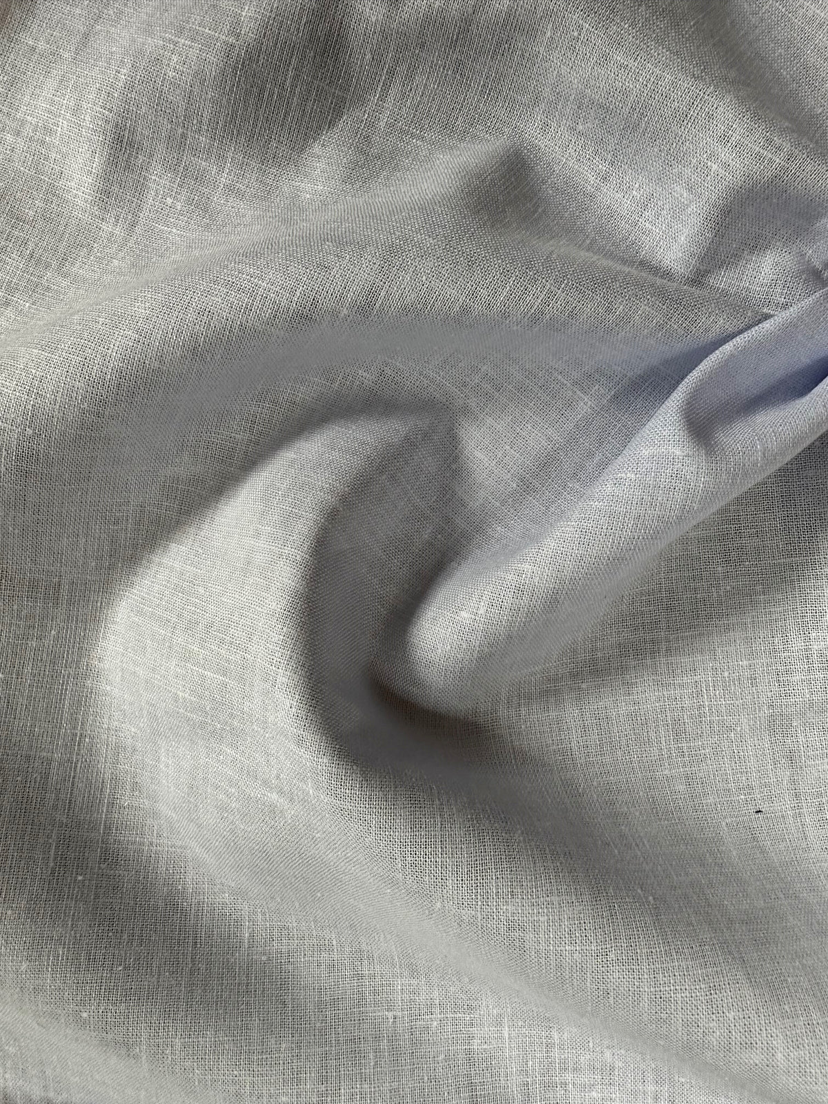 Pale Blue Linen Cotton - Agen