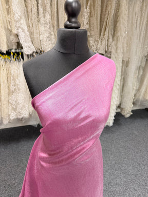 Rosa Viskosemischgewebe - Ferrari