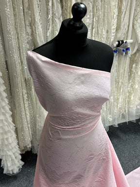 Rosa Cloqué-Jacquard - Ergebnis