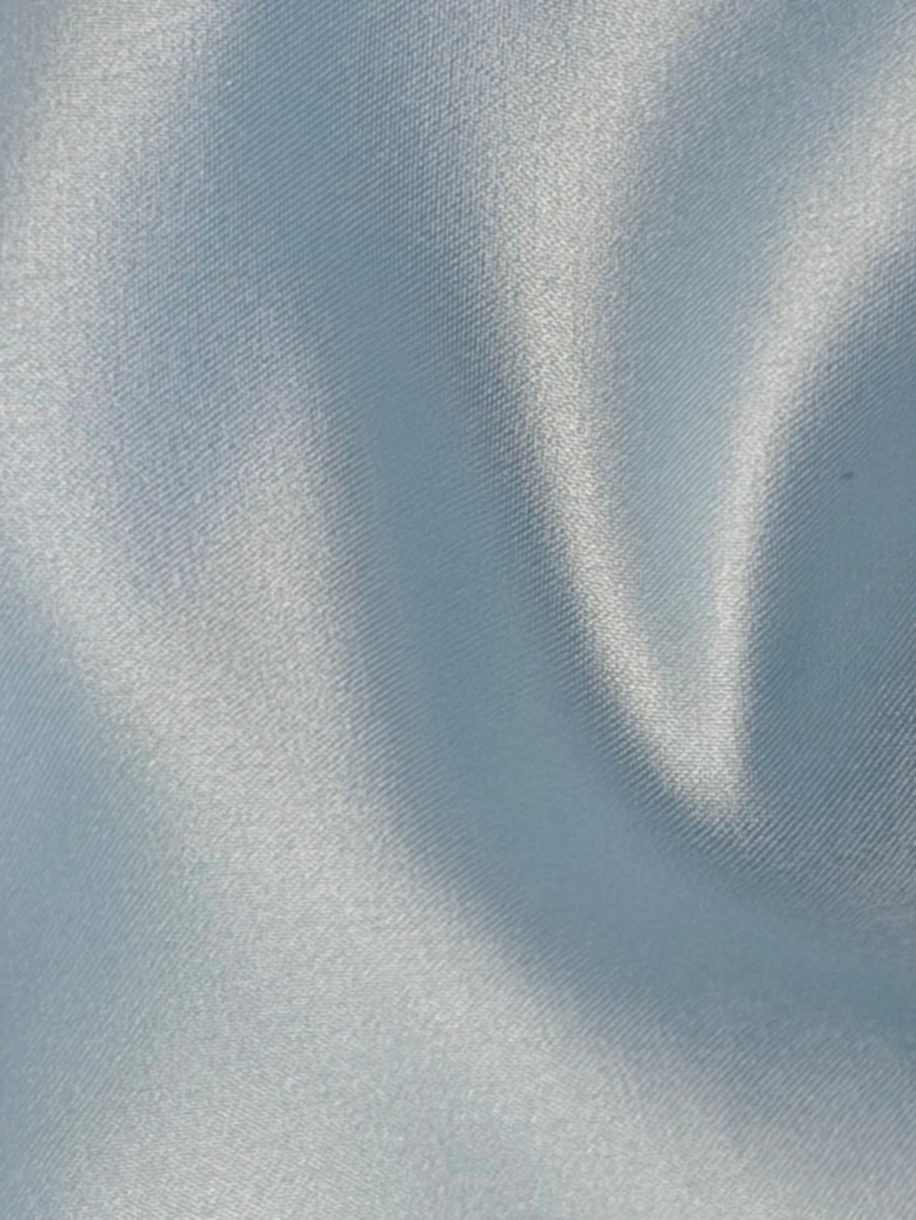 Pulverblaues Polyester-Duchesse-Satin - Contessa