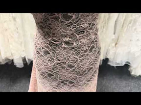 Pink Corded Lace - Mendap