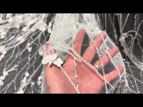 Ivory Feather Lace - Zuly