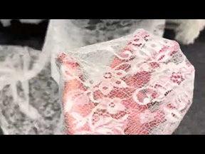 Ivory Raschel Lace - P222