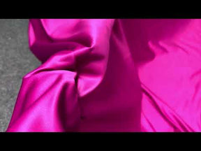 Fuchsia Polyester Satin – Majestic