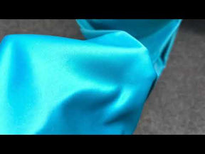 Türkiser Polyestersatin – Majestic