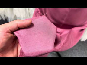Dusky Rose Polyester Satin Backed Dupion - Clarity (P967)
