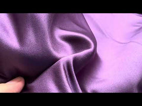 Amethystfarbener Polyester-Duchesse-Satin – Contessa