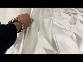 Elfenbeinfarbener Bio-Baumwollmischsatin - Reife