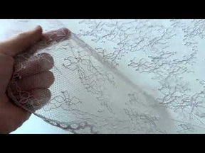 Himbeerrosa Raschelspitze – Rome